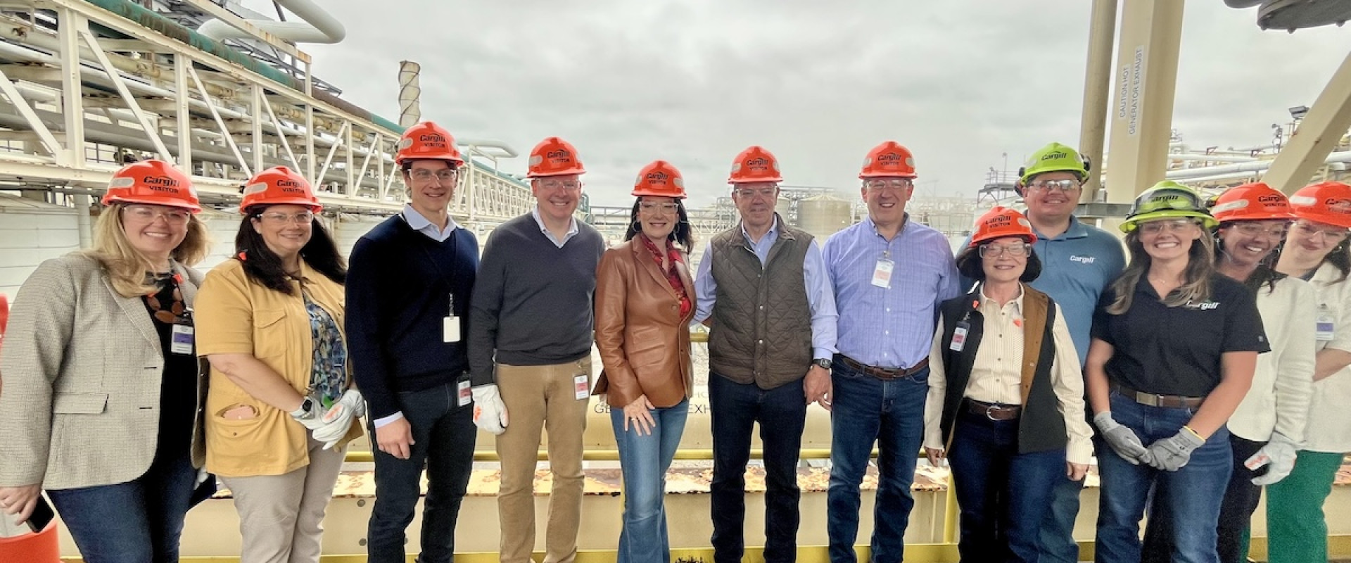 Biofuels Caucus Members on site